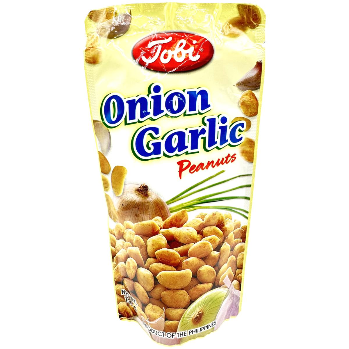 Tobi – Zwiebel-Knoblauch-Erdnüsse – 120 G