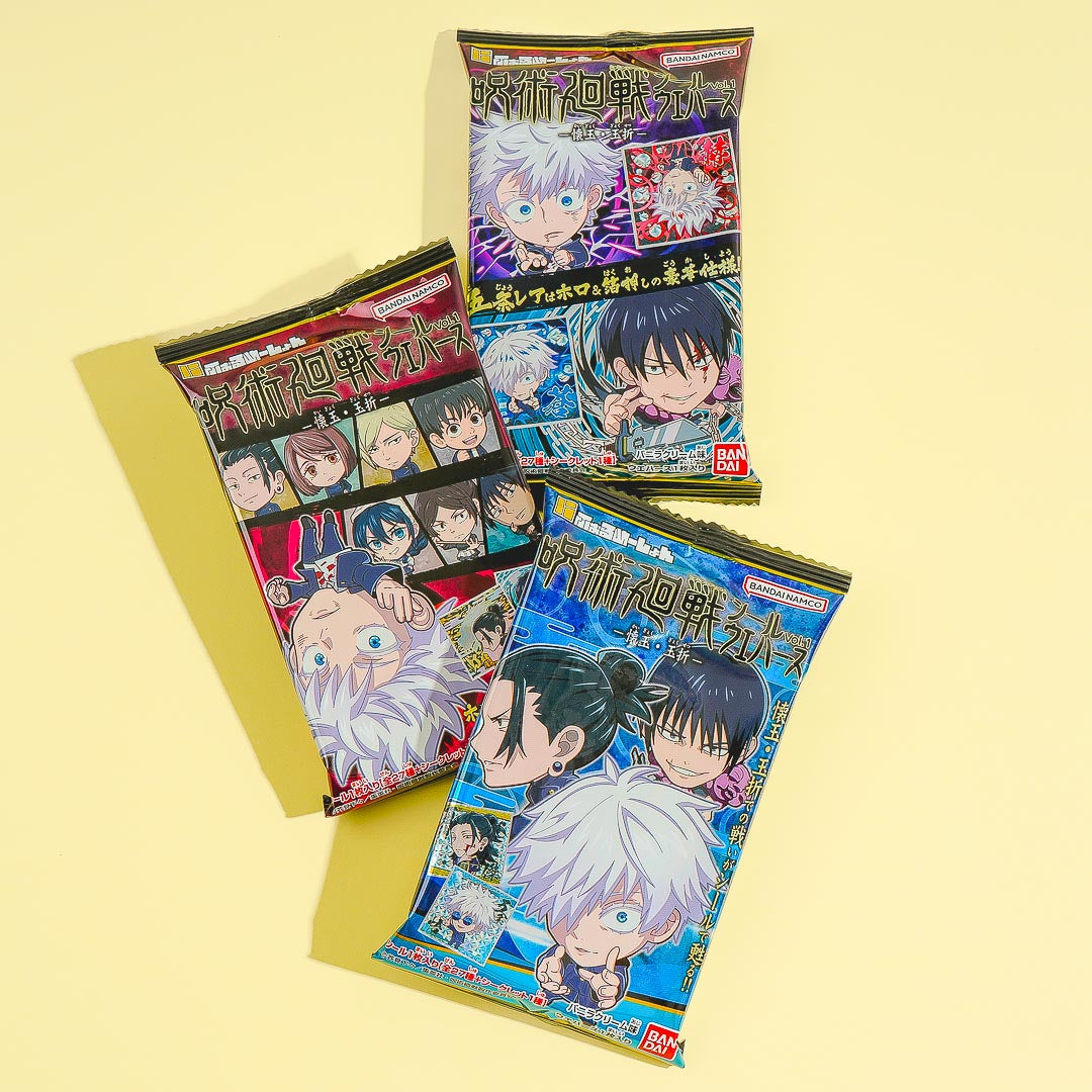 Jujutsu Kaisen Niformation Waffel mit Aufkleber