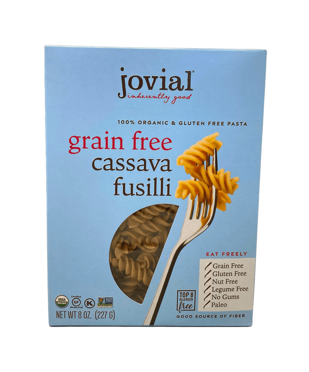 Fusilli, Cassava, Bio, Jovial, Glutenfrei, Getreidefrei