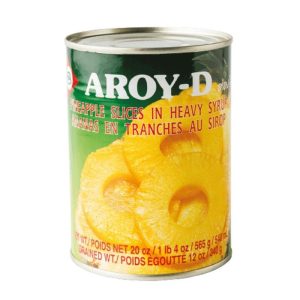 AROY-D Ananas Scheiben in schweren Sirup