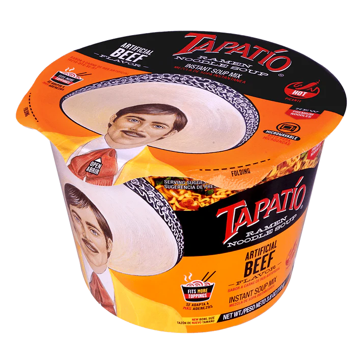 Tapatio Ramen Nudelsuppe Rindfleisch