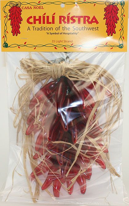Chili Pfeffer Ristra 35 Leuchten