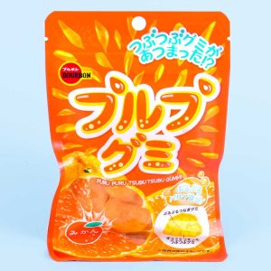 Bourbon Purupugumi Fruchtgummis – Mandarin Orangen