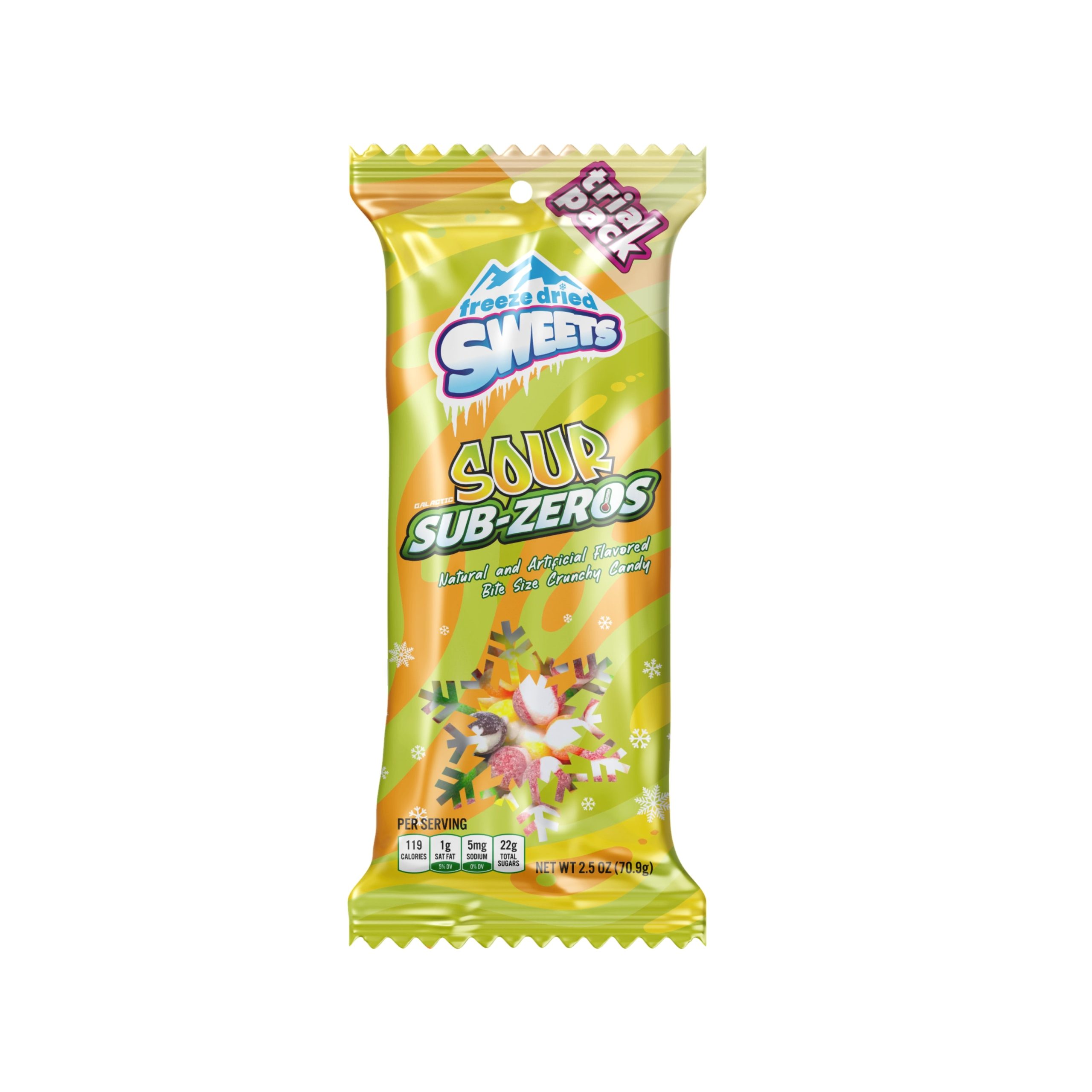 Gefriergetrocknete Süßigkeiten sauer (2,5 oz) (USA)