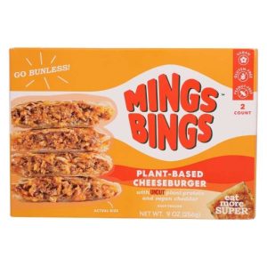 Mings Bings Käseburgerbings auf pflanzlicher Basis, – 9oz