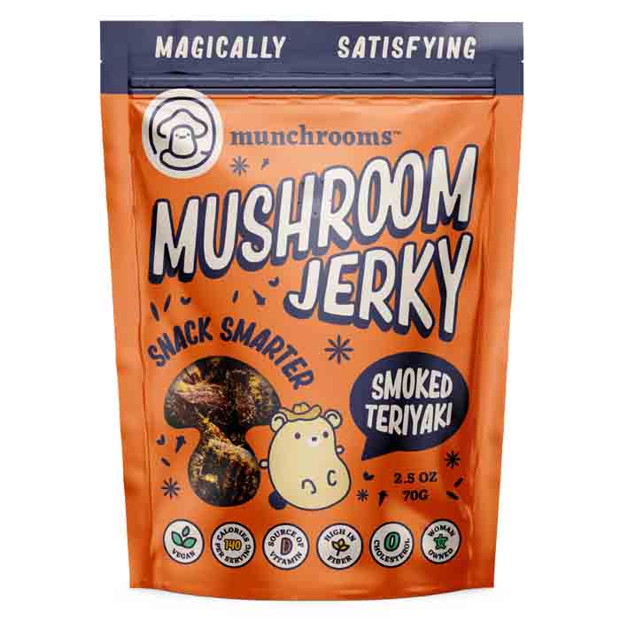 Munchrooms – Pilz Jerky, 2,5 Unzen – mehrere Aromen