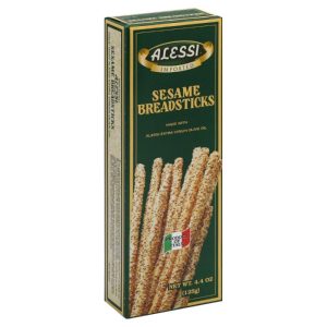 Alessi – Thin Sesambrotstäbchen, 4.4 Oz | 12er-Pack