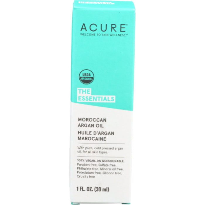 Acure – Öl Argan Das Wesentliche, 1 Fo – Packung mit 1