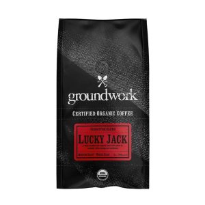 Groundwork zertifizierte Bio ganze Bohnen Kaffee glücklich Stadt