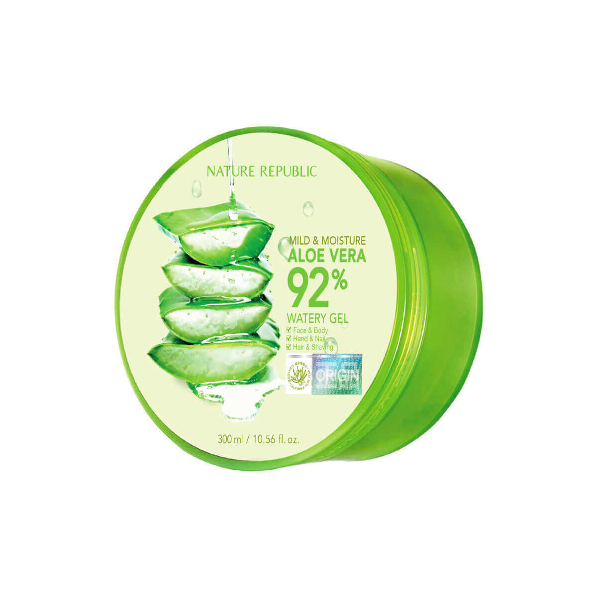 Natur Republik Mild & feuchtigkeitsspendende Aloe Gel Glas
