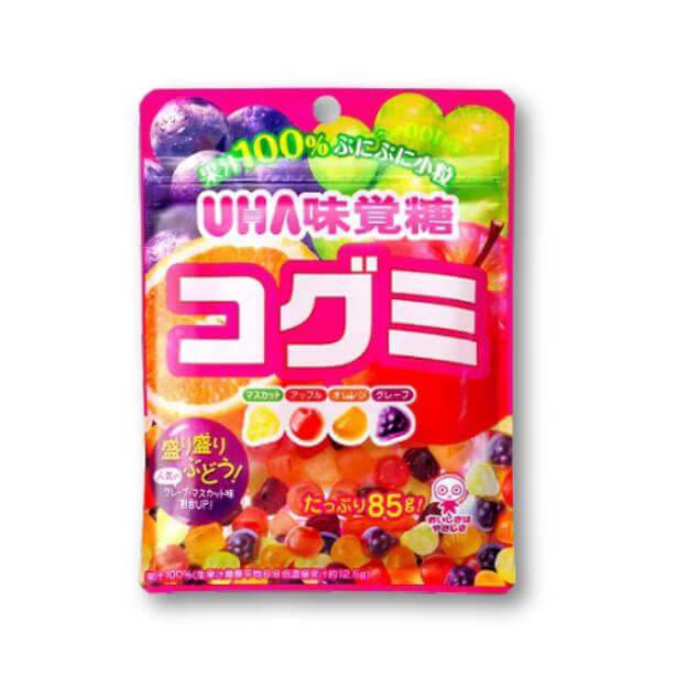 UHA Mikakuto Kogumi – Gummis 100% Fruchtsaft