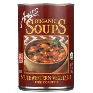 Amy's Feuer geröstete vegane Gemüsesuppe
