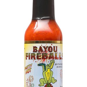 Bayou Fireballs scharfe Sauce. – 5oz