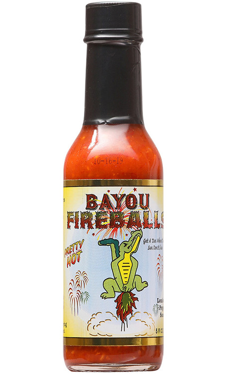 Bayou Feuerbälle Chilisauce, 5oz