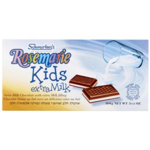 Schmerling’s Rosemarie Kinder extra Milch Schweizer Schokoriegel, Milchfüllung, 3,5 Unzen