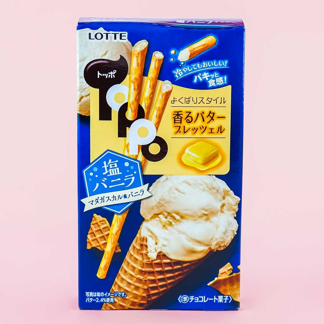 Toppo Keks Sticks – Salz & Vanille