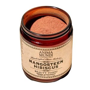 Mangosteen Hibiscus puder-c organische Vitamin C Ergänzung Superfood Tonic – 4-jars x – 4oz