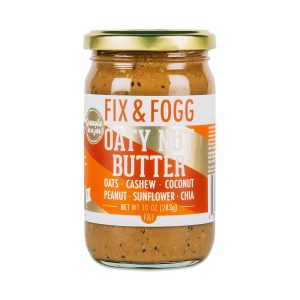 Fix & Fogg Oaty Nut Butter 10 Unzen Packung mit 6