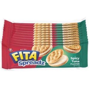 M.Y. San – Fita Spreadz Cracker-Sandwich – würziger Thunfischgeschmack – 15 Packungen – – 375G