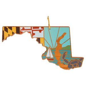 Totally Bamboo Maryland Schneidebrett mit Kunstwerken von Summer Stokes