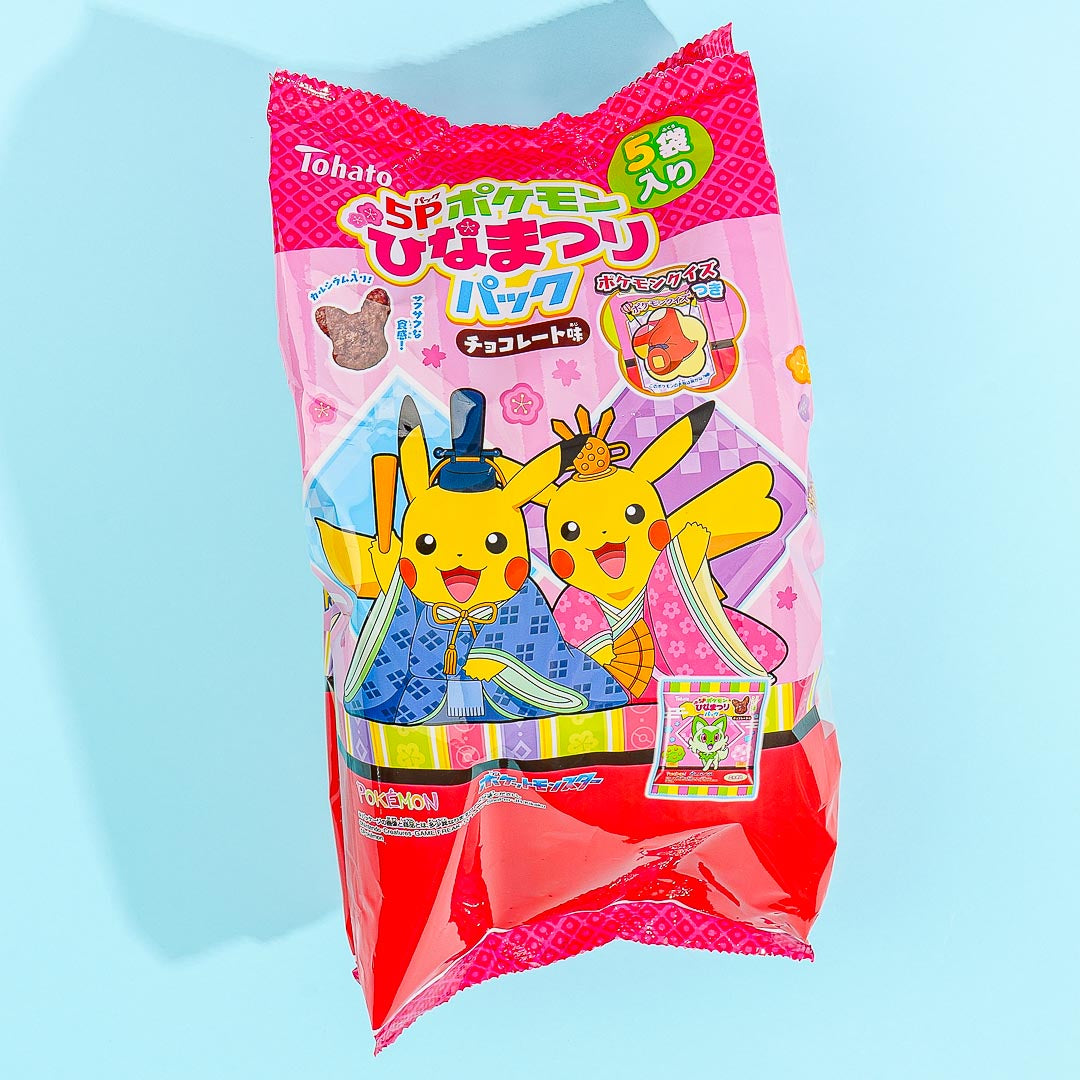 Pokémon Hinamatsuri Schokolade Snacks