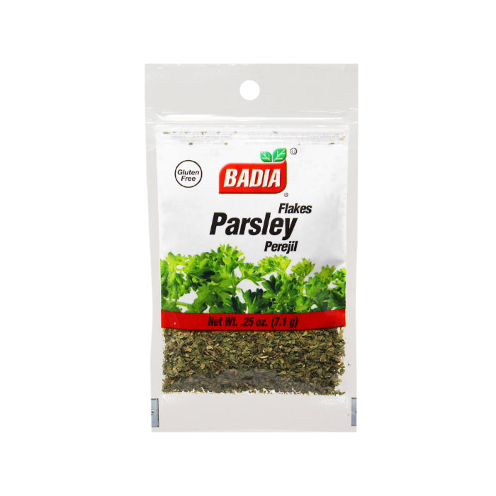 Badia Parsley Flake Cello, 0,25 Oz – Packung mit 12 Stück