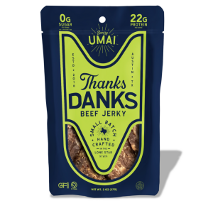 Thanks Danks Umai Beef Jerky Beutel – 3 Beutel x 2 Unzen