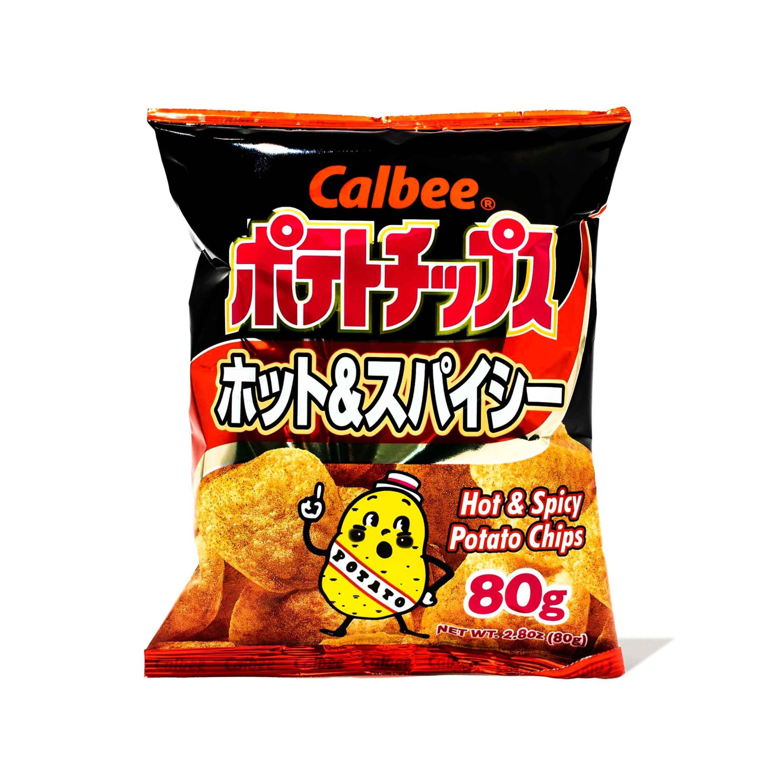 Calbee Kartoffelchips Hot & scharf (Japan)