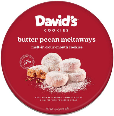 David's Kekse Butter Pekannuss Meltaways, 32 oz