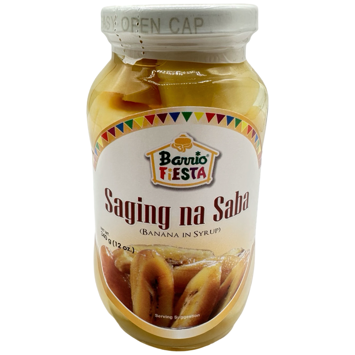 Barrio Fiesta Saging Na Saba – Banane in Sirup – 340 G (12 OZ)