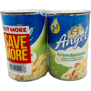 Angel – Kremdensada gesüßte dicke Cremer – Wertpackung – 2x 405 ml