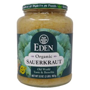 Eden Bio Meersalz Sauerkraut- . – 32oz
