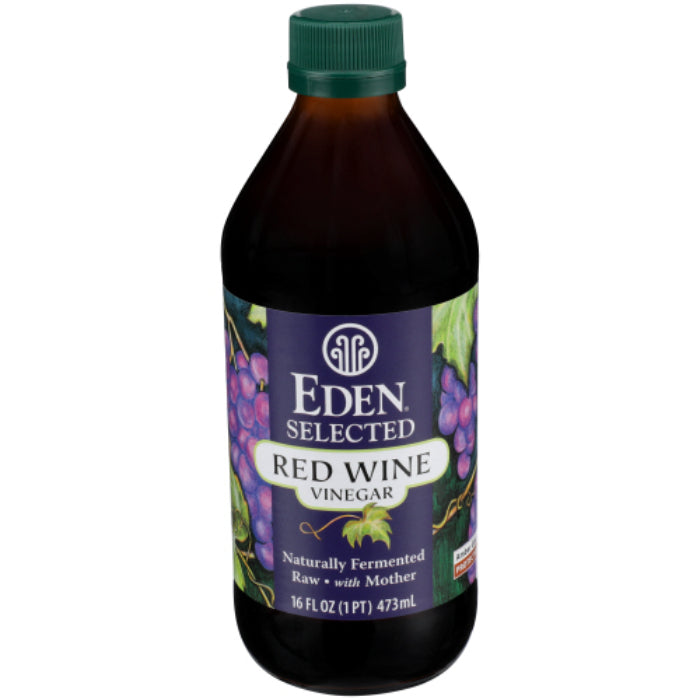 Eden Foods Essig Rotwein 16 Fo – Packung mit 12