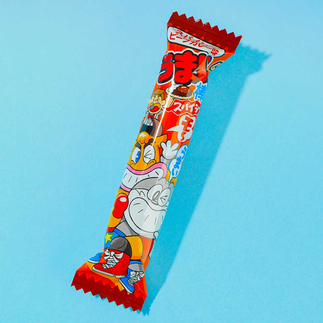 Umaibo Würziges Rindfleisch Curry Snack Stick Set – 5 Stück