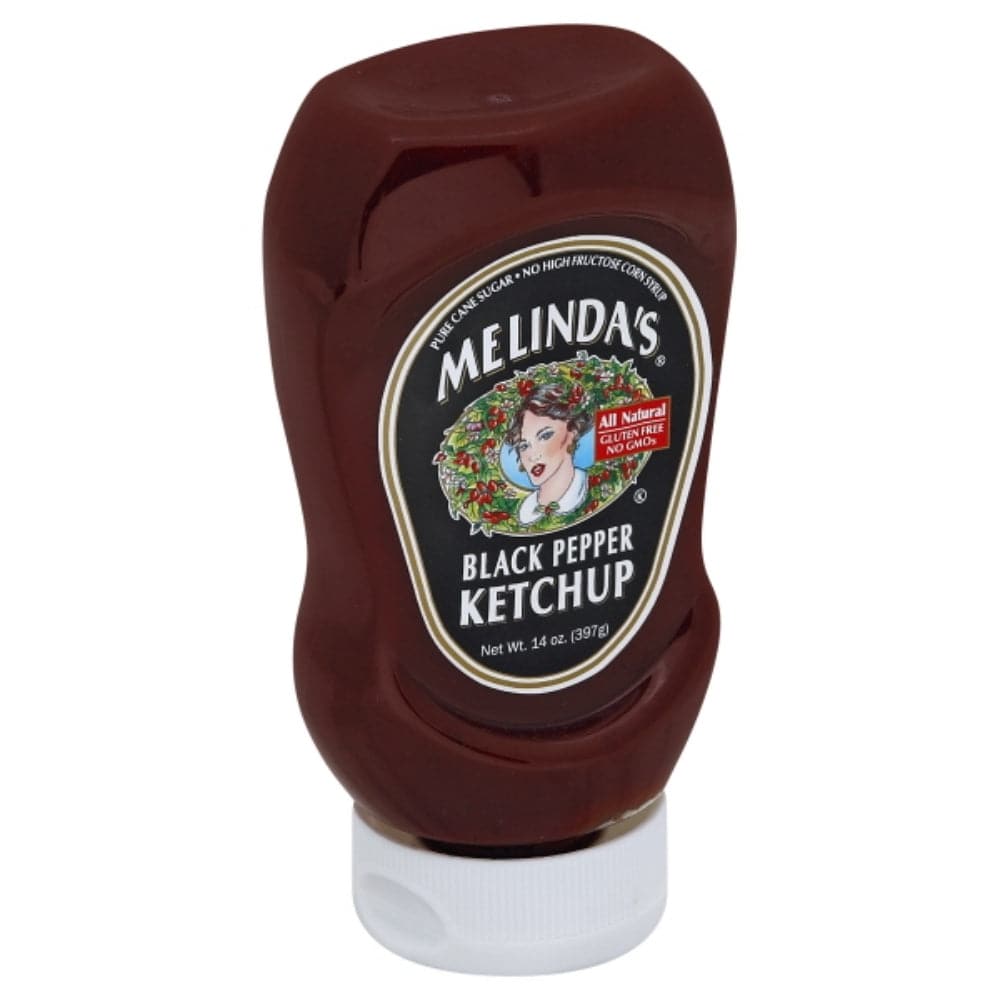 Melinda's – Schwarzer Pfeffer Ketchup Squeeze, 14 oz