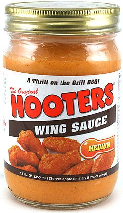 Hooters Mittlere Flügelsauce, 12oz
