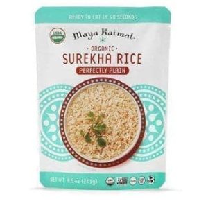 Maya Kaimal Perfectly Plain Surekha Reis 8,5 Unzen Beutel Packung mit 6