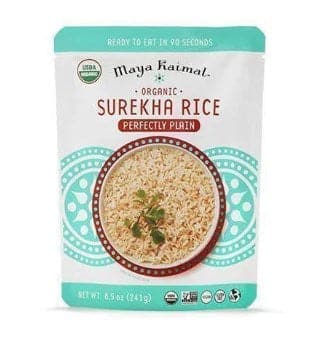 Maya Kaimal Perfekt Plain Surekha Reis 8,5 oz Beutel – Packung mit 6