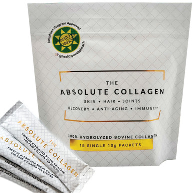 Das Absolute Collagen Premium Hydrolyzed Bovine Collagen Packets, 15 Stück