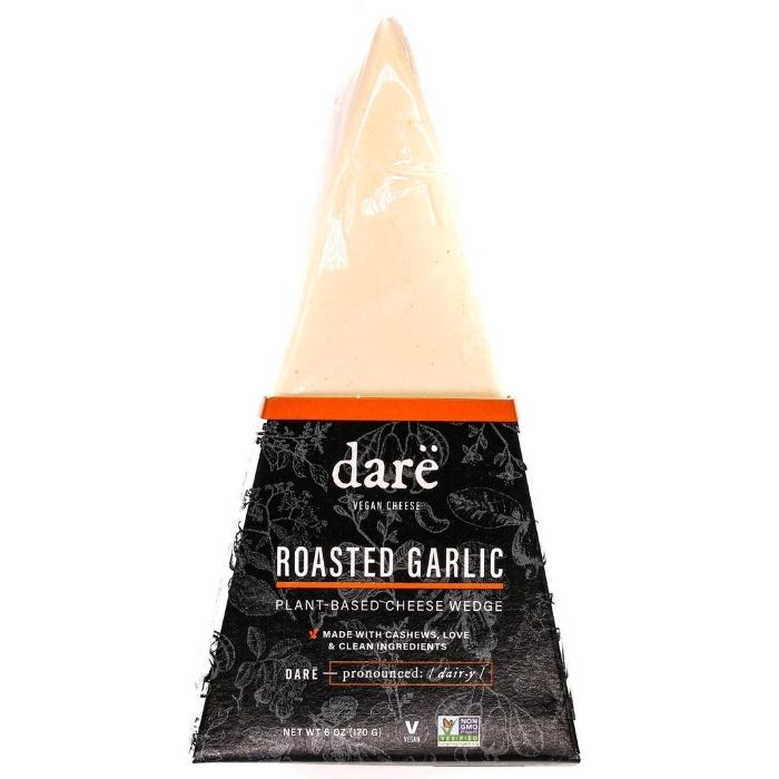 Dare Vegan Käse – Gerösteter Knoblauch Brie, 6 Unzen