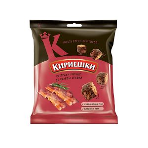 kirieshki rye crutons Speck Geschmack (Russland)