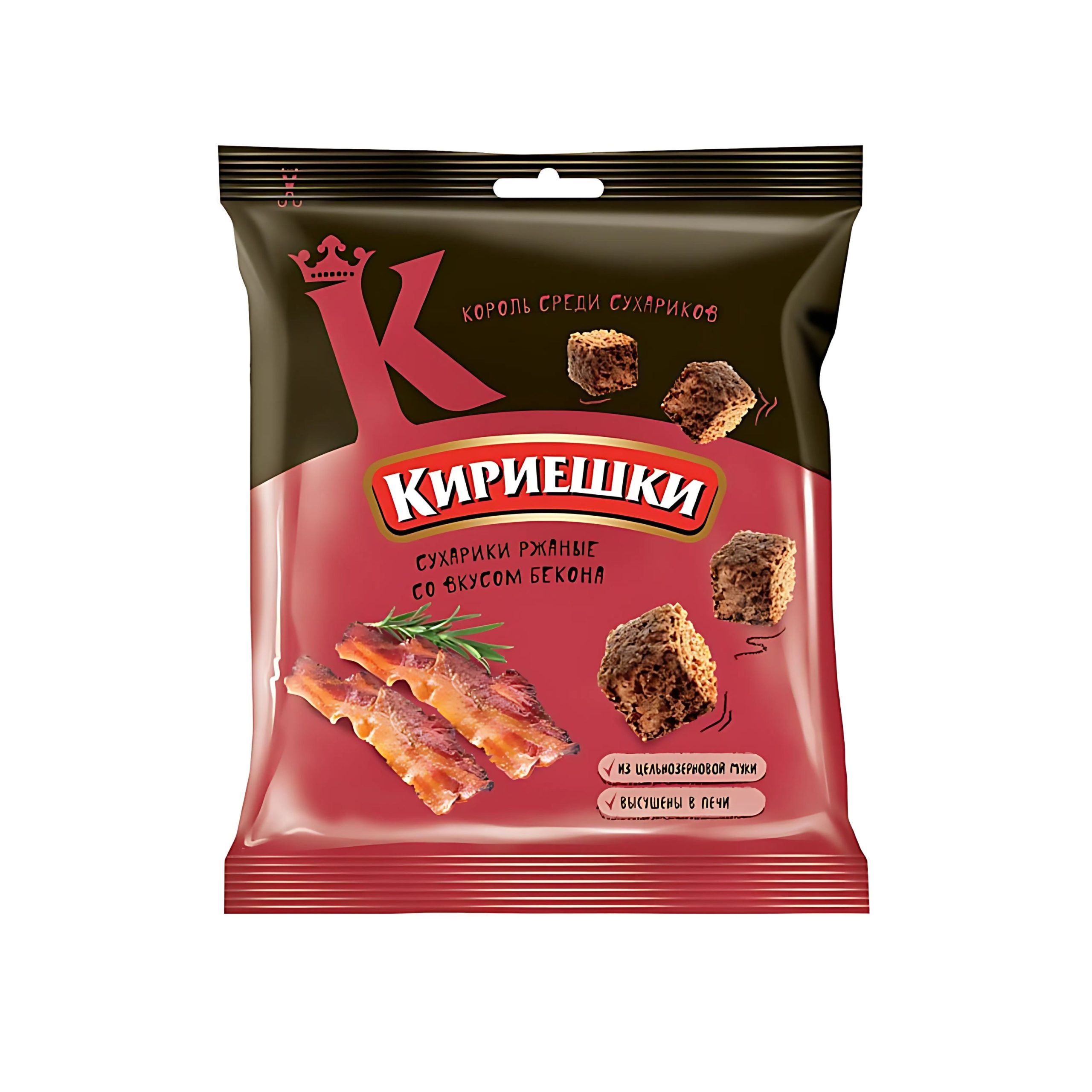 Kirieshki Rye Croutons Bacon Geschmack (Russland)
