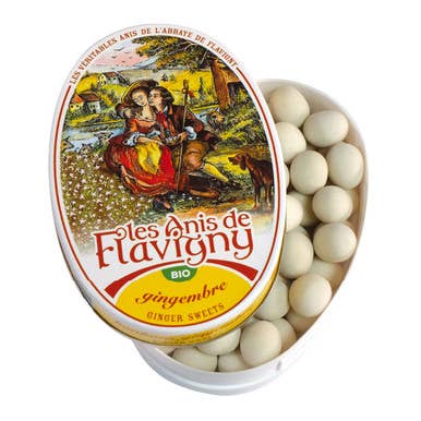 Der französische Bauernhof – Les Anis de Flavigny Bio Ingwer aromatisierte Minzen 1