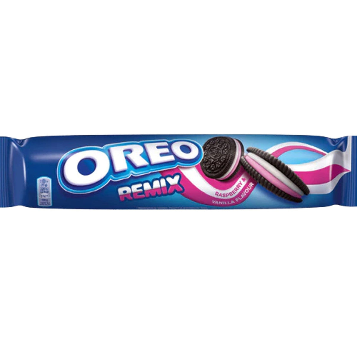 Oreo Remix Vanille & Himbeer Kekse 157g VEREINIGTES KÖNIGREICH (Fall von 12)