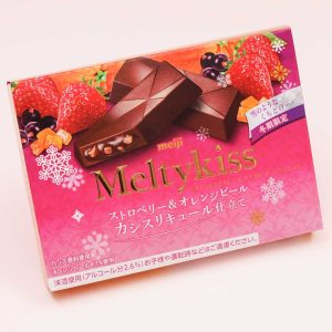 Meltykiss Schokolade – Erdbeere & Orangen-Cassislikör