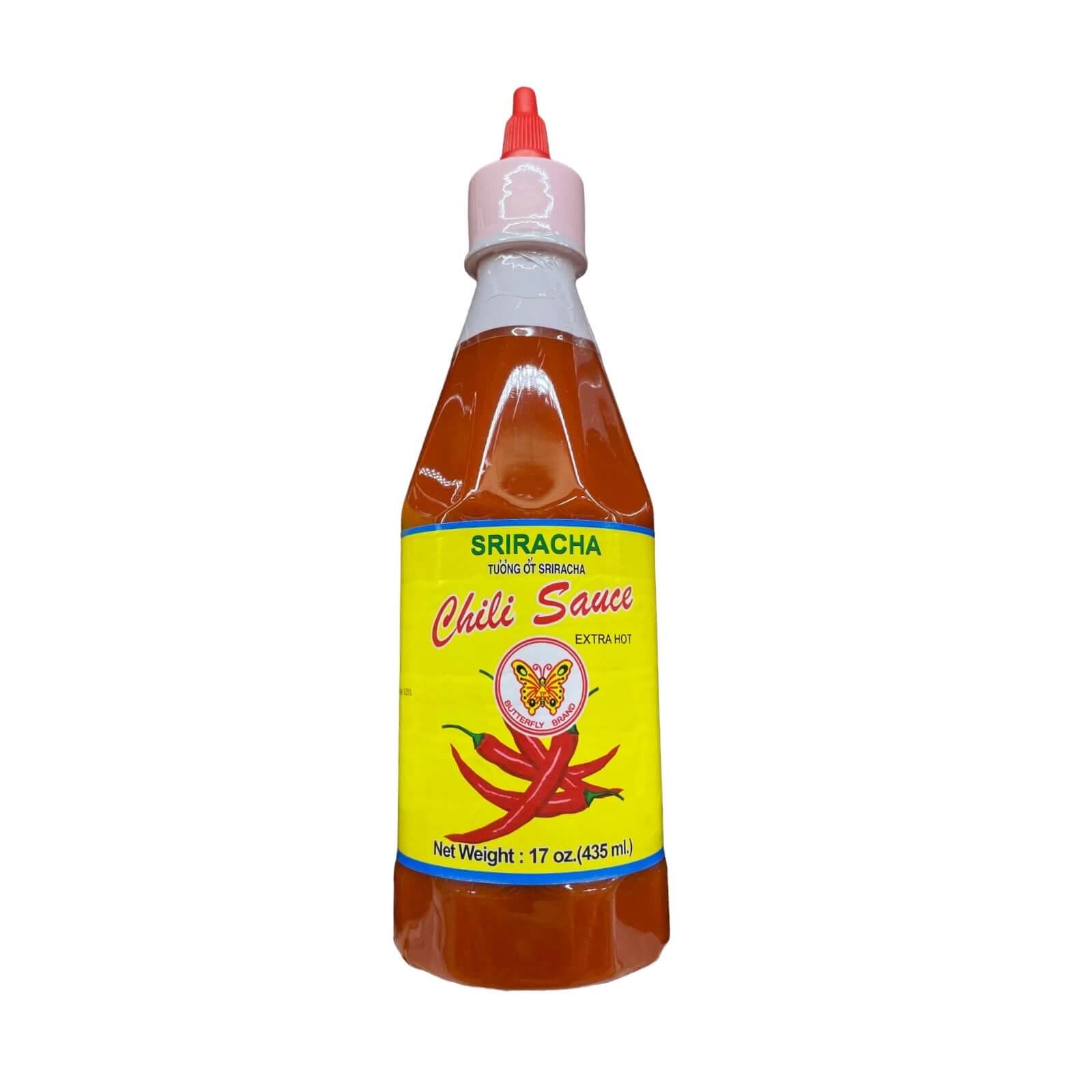 Butterfly Brand Sriracha Chilisauce Extra Heiß