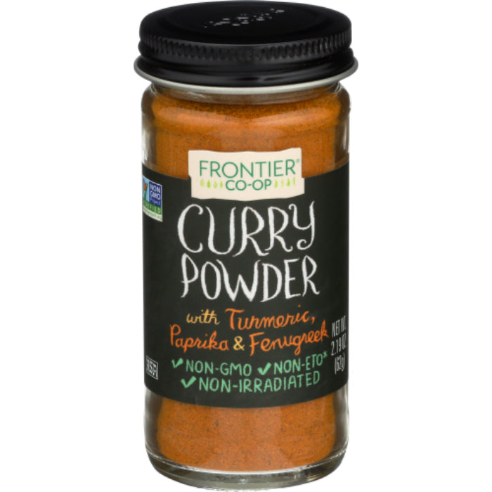 Frontier Herb Flasche Currypulver, 2,19 Oz – Packung mit 1