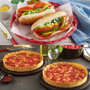 Portillo’s Hot Dog Kit & 2 Lou-Pizzen