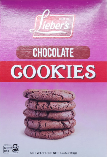 Lieber's Schokolade Kekse, Koscher für Pessach, 5,3 oz