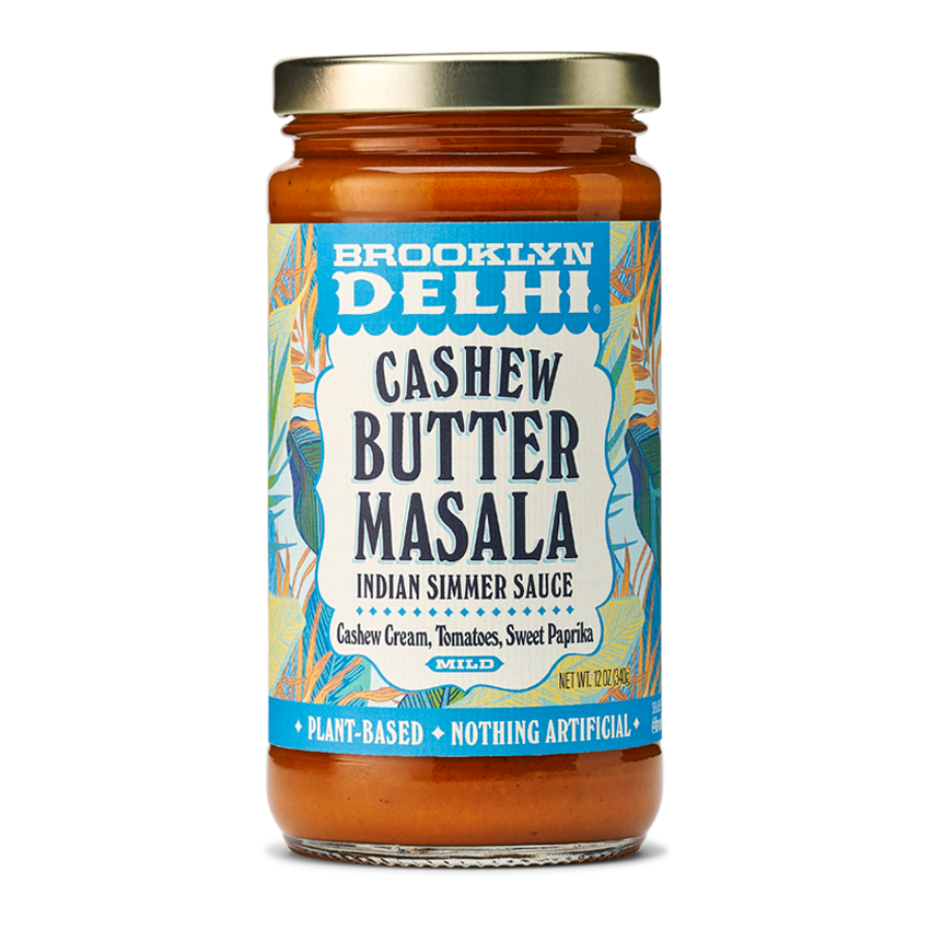 Brooklyn Delhi Cashew Butter Masala Glas – 6 Gläser Fall